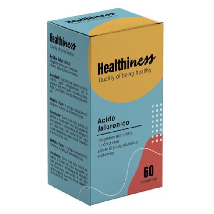 HEALTHINESS HYALURONIC ACID 60 Tablets