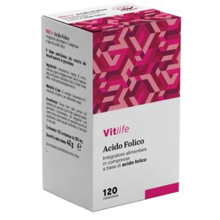 VITLIFE FOLIC ACID 120 Tablets