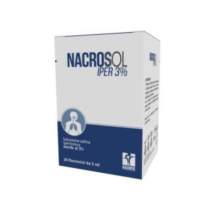 NACROSOL IPER 3% 20 VIALS OF 5ML
