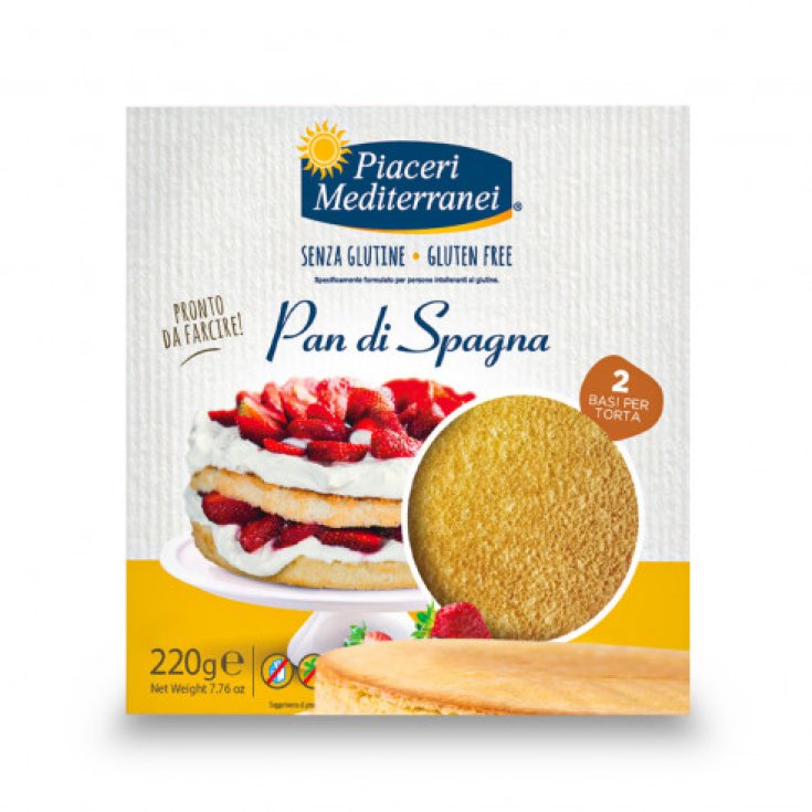 GLUTEN-FREE SPONGE PAN PIACERI MEDITERRANEI® 200G
