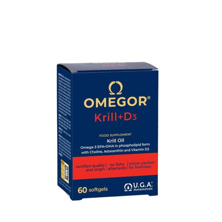 OMEGOR® Krill with D3 60 Capsules