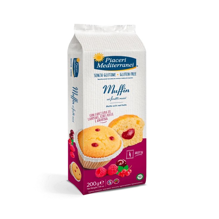 Red Fruit Muffin Gluten Free Piaceri Mediterranei® 200g