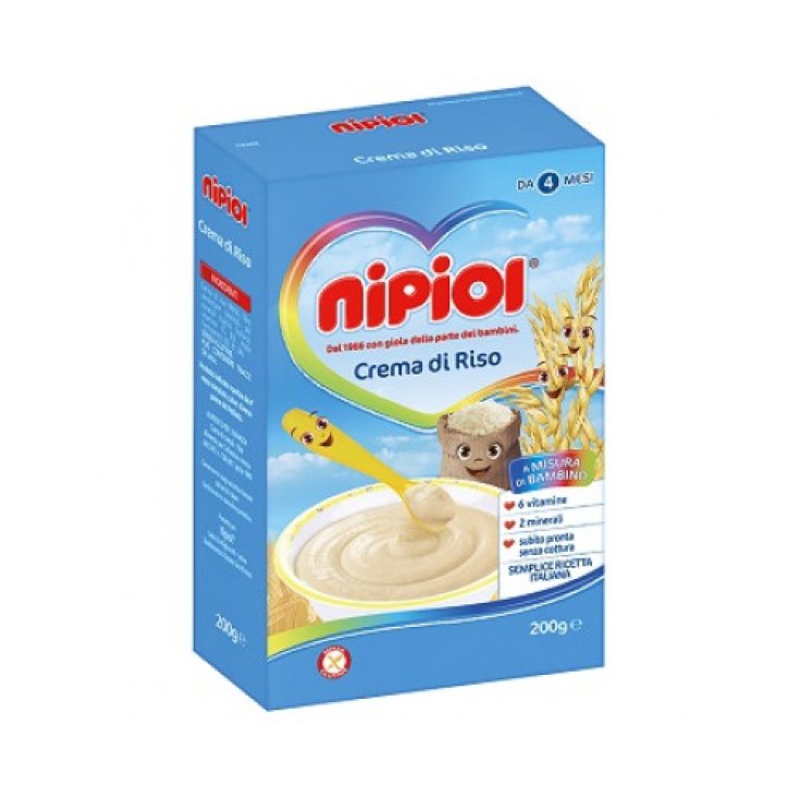 PASTINE & CEREALS Nipiol® Rice Cream 200g