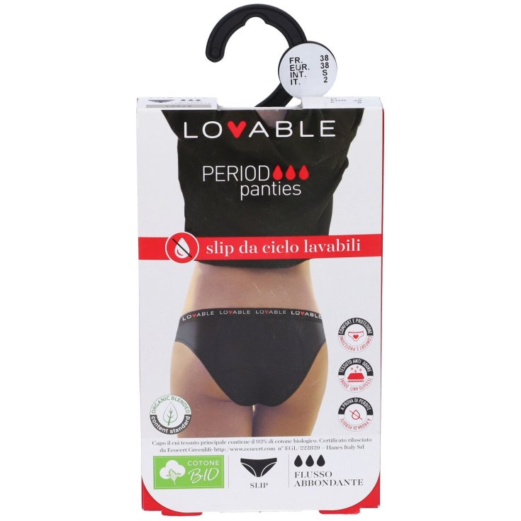 ABUNDANT FLOW BRIEF BLACK SIZE S LOVABLE
