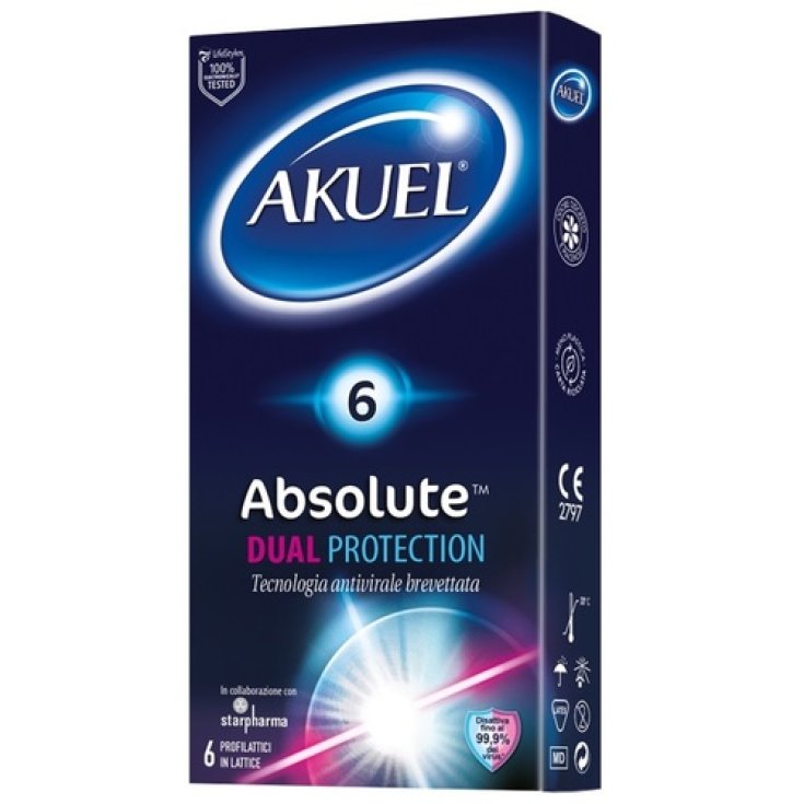 Absolute Dual Protection Akuel 6 Condoms