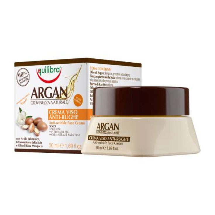 Argan Anti-Wrinkle Face Cream Equilibra® 50ml