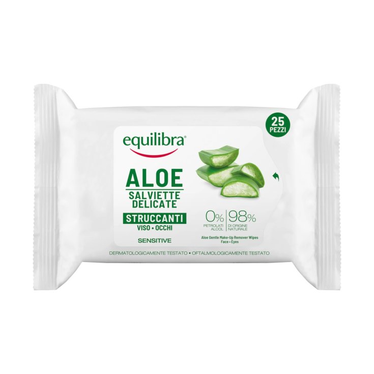 Aloe Equilibra® Delicate Wipes 25 Wipes