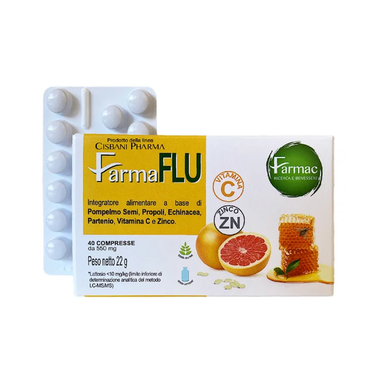 Cisbani Pharma FarmaFlu Farmac 40 Tablets