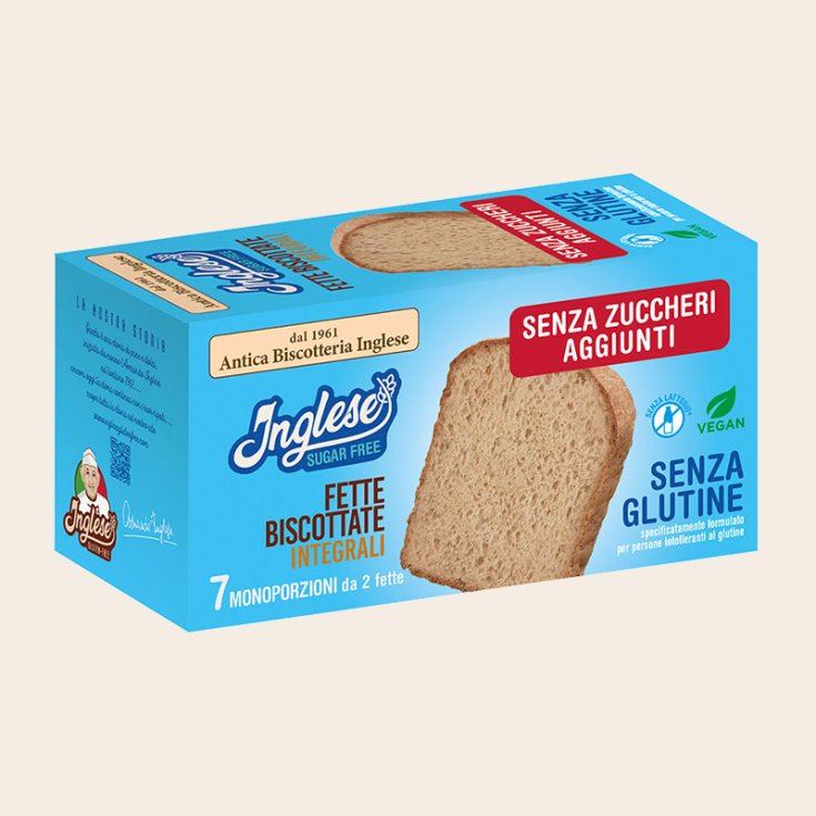 Wholemeal Rusks Without Added Sugar English 7x2 Slices