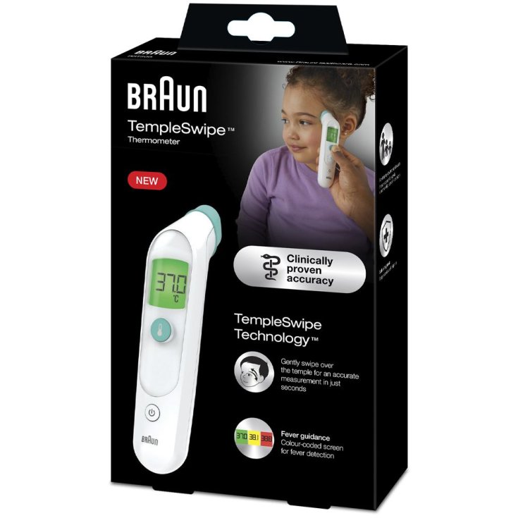 Templeswipe ™ Braun Thermometer 1 Piece - Loreto Pharmacy