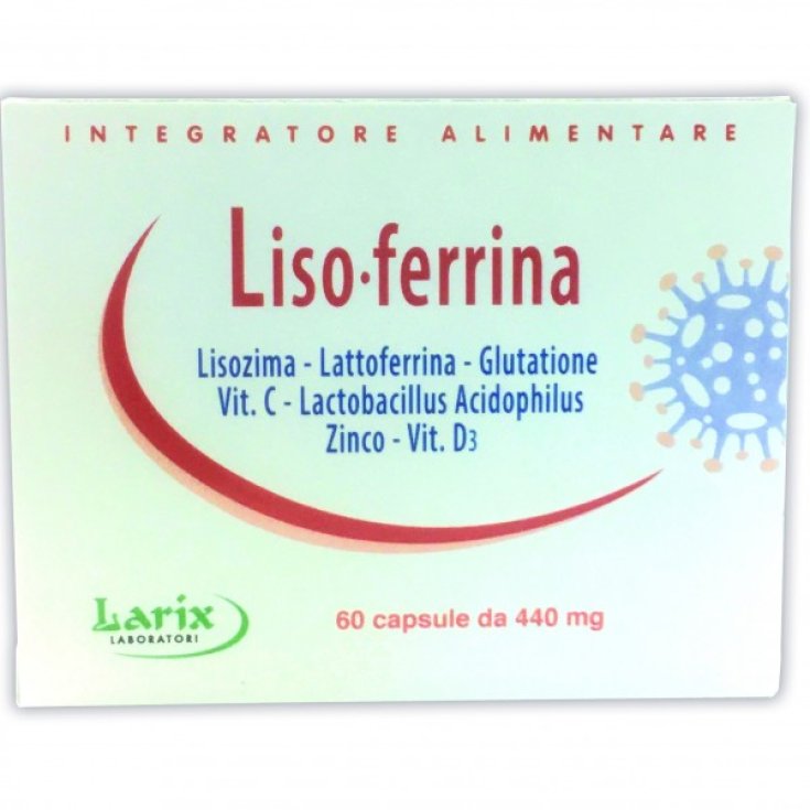 Liso-Ferrina Larix Laboratories 60 Capsules