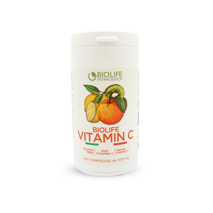 Vitamin C Nutraceutica Biolife 120 Tablets