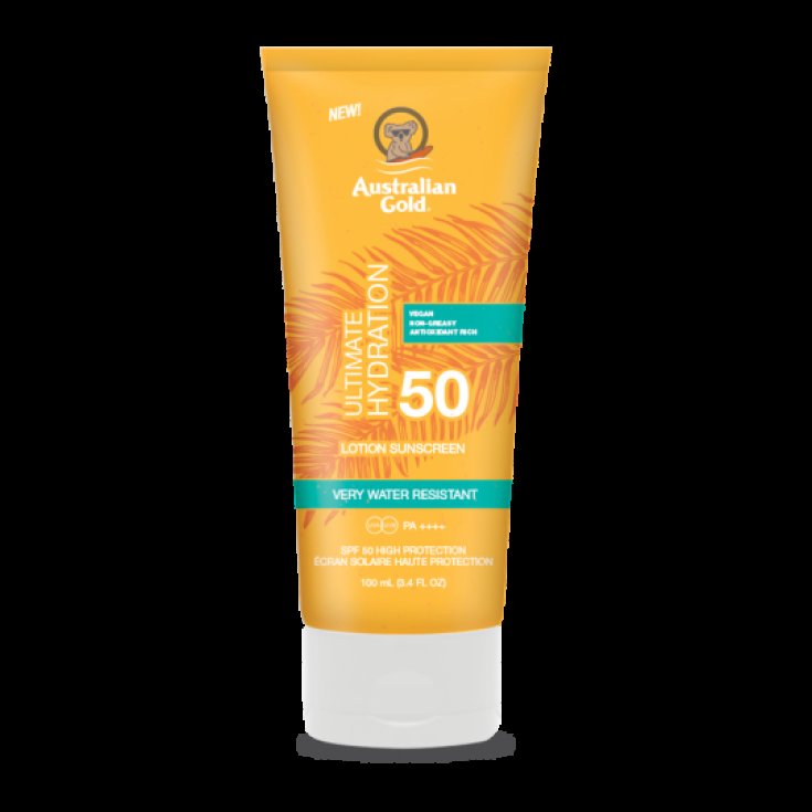 Spf50 Lotion Ultimate Hydration Auistralian Gold 100ml