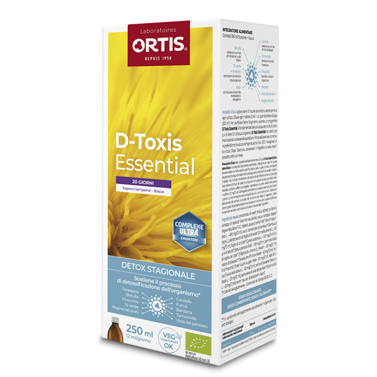 D-Toxis Essential Ortis Laboratoires 250ml