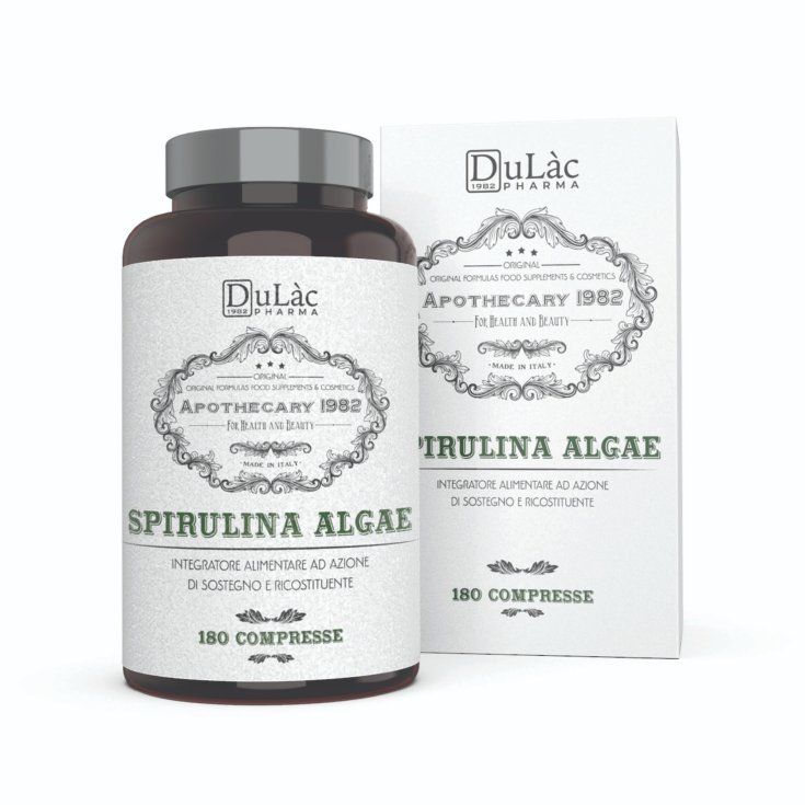 Apothecary 1982 Spirulina Algae Dulàc Pharma 180 Tablets