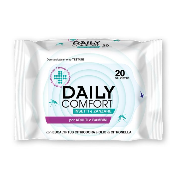 Daily Comfort Repellent Wipes 20 Pieces