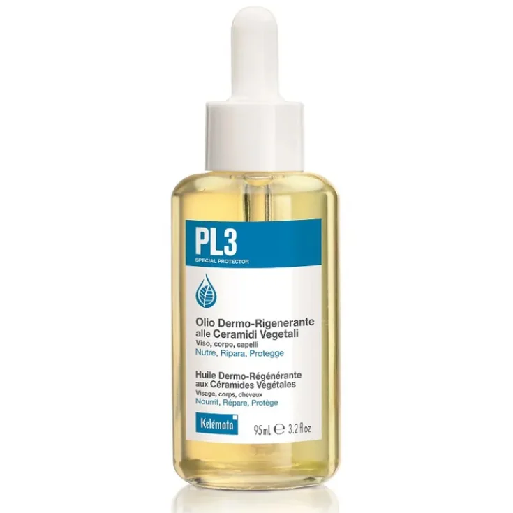 PL3 DERMO-REGENERATING FACE-BODY OIL KELEMATA 95ml