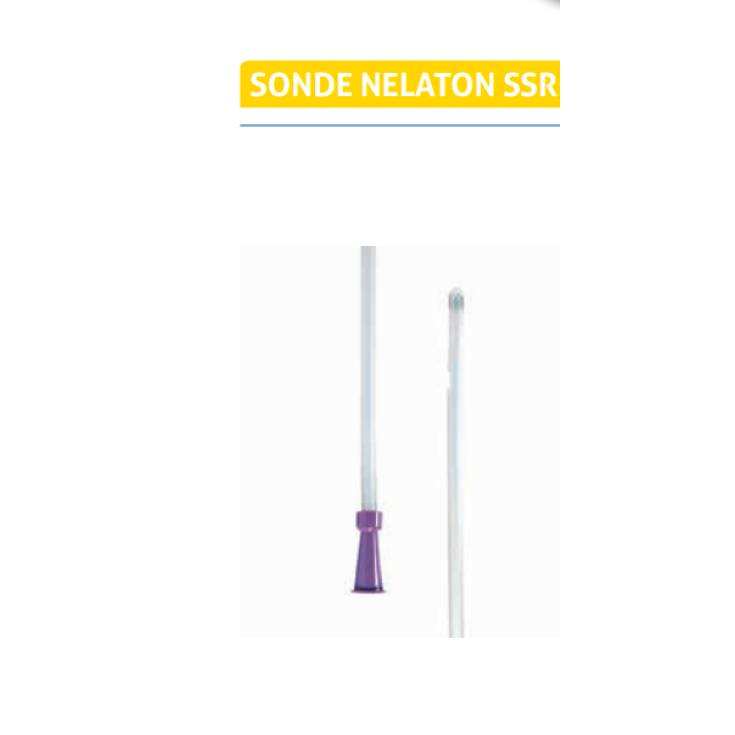 NELATON CH6 PROBE 40cm Farmac-Zabban 30 Pieces