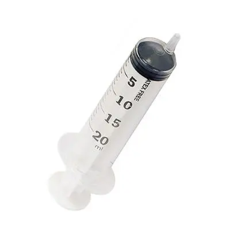 Syringe Without Needle with Eccentric Luer 20ml Med's