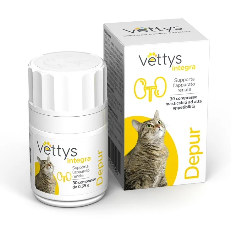 Depura Gatto Vettys Integra 30 Tablets