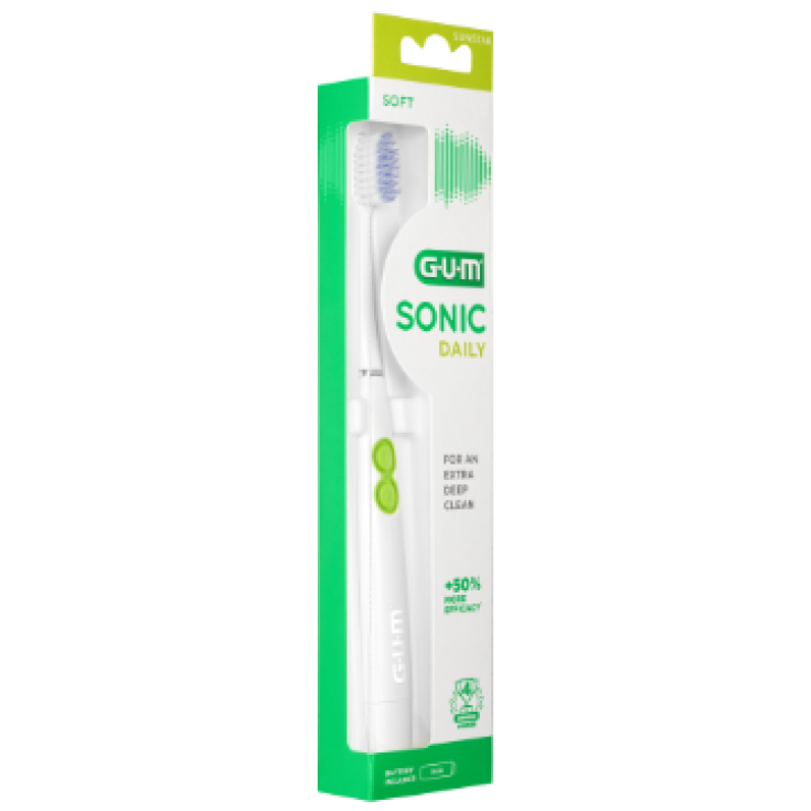 GUM® SONIC DAILY White SUNSTAR 1 Toothbrush