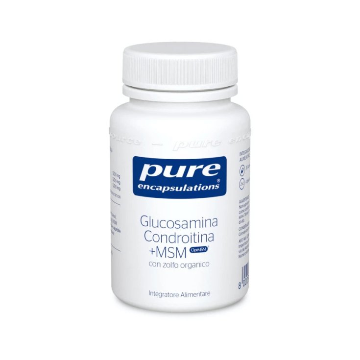 PURE ENCAPSULATIONS® GLUCOSAMINE CHONDROITIN + MSM 30 CAPSULES