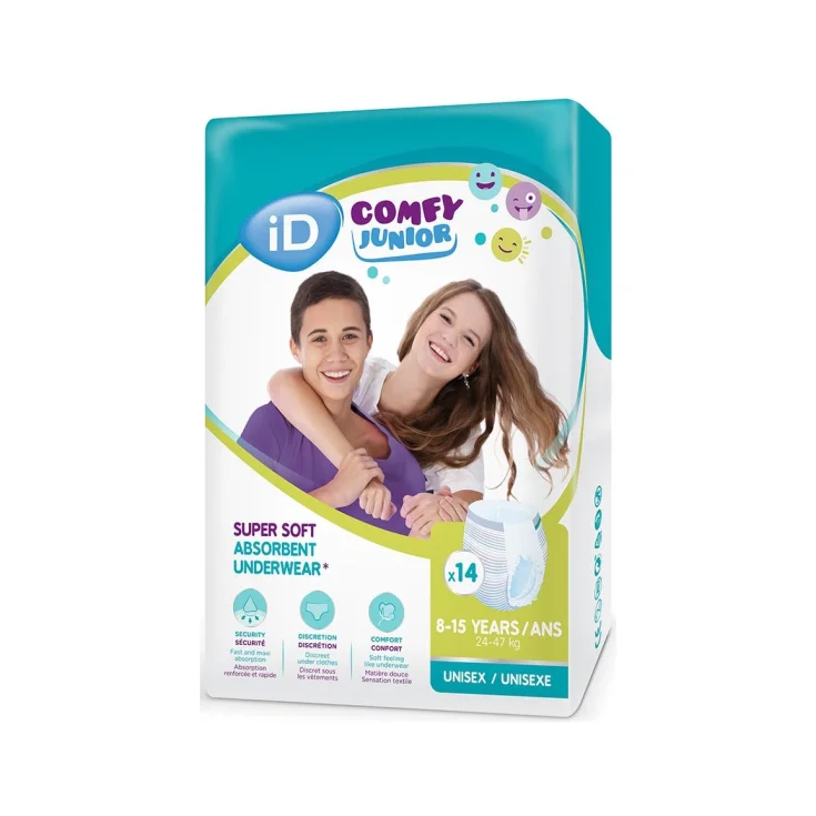 ID COMFY JUNIOR Pants 24-47Kg Serenity 14 Diapers