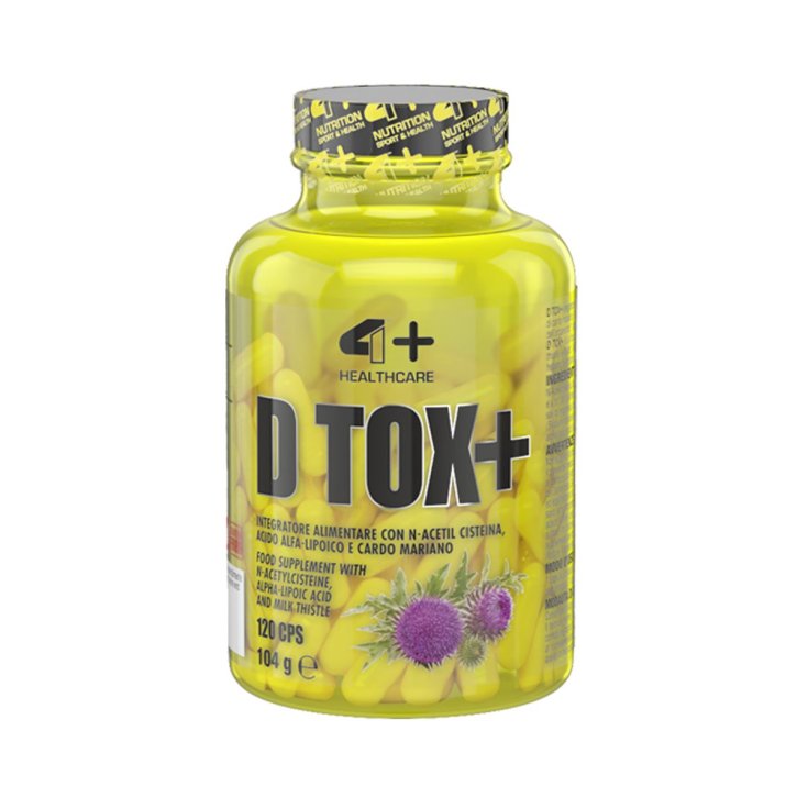 4+ NUTRITION D TOX+ 120CPS