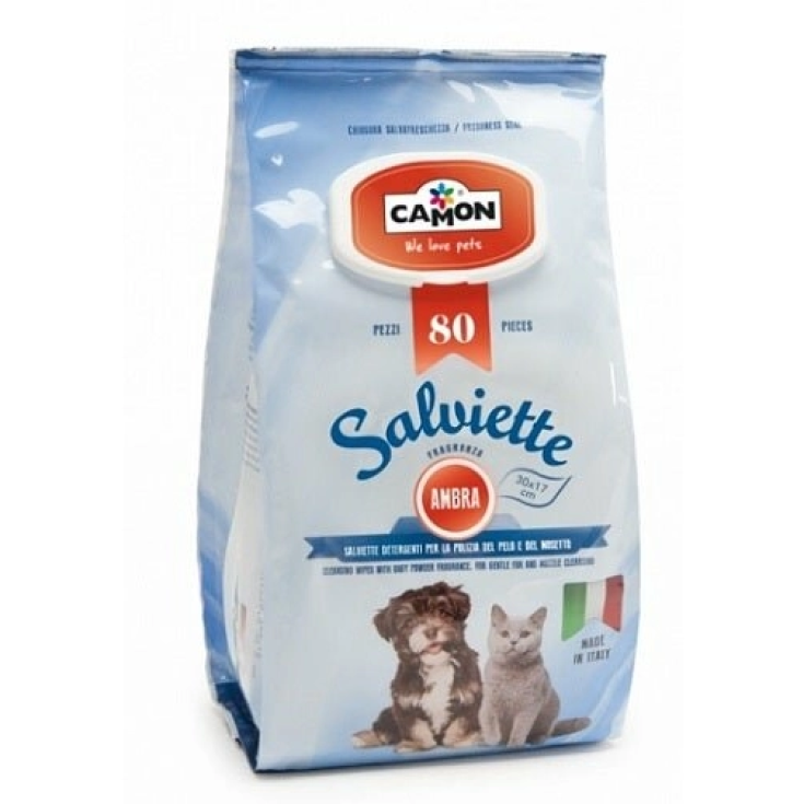 SALVIETTE AMBRA 80PEZZI