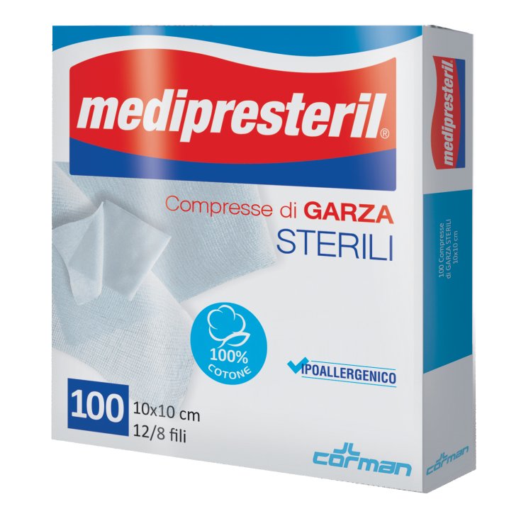 GARZA MEDIPRESTERIL 12/8 10X10