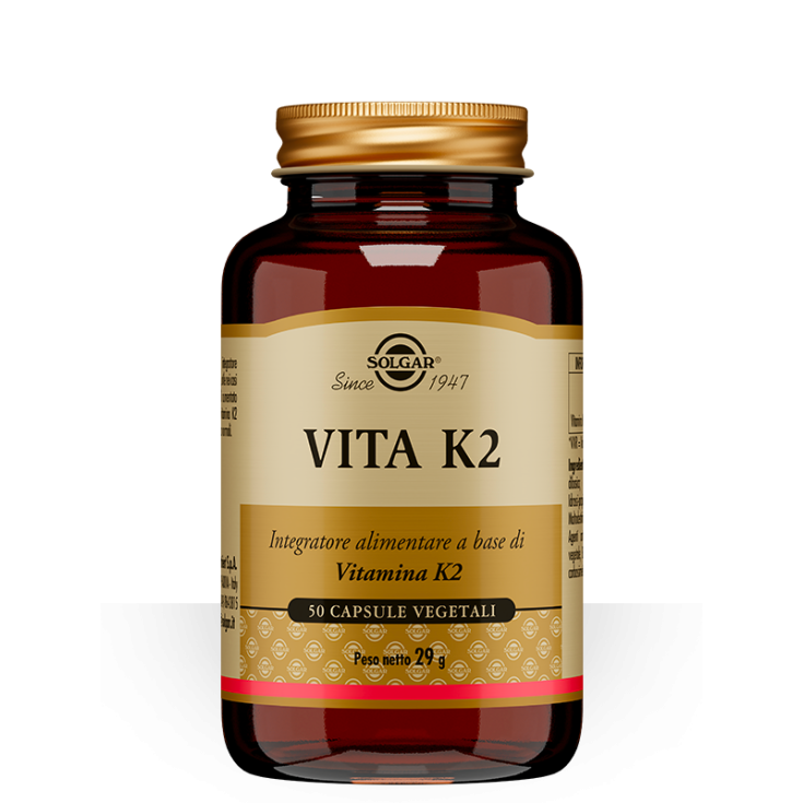 Vita K2 Solgar 50 Vegetarian Capsules