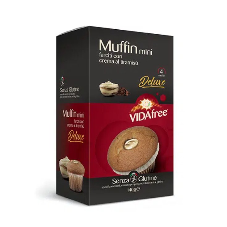 Vidafree Tiramisu Mini Muffin 140g