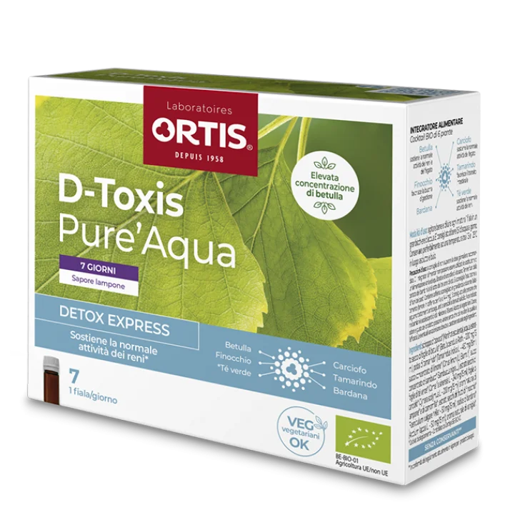 D-TOXIS PUREAQUA BIO RASPBERRY