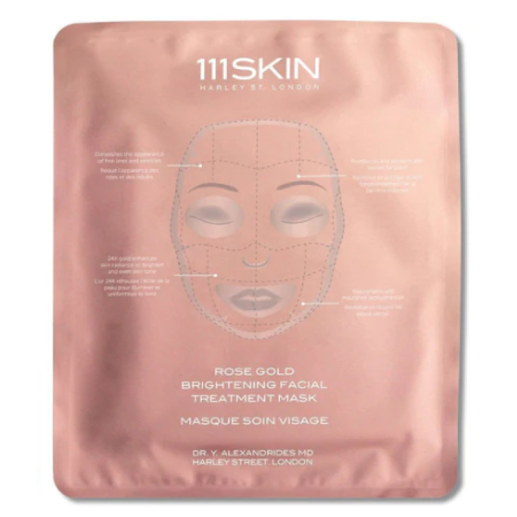 Rose Gold Brightening Facial Treatment Mask 111Skin 5x30ml