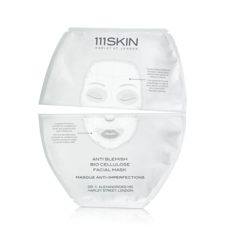 Anti-Blemish Bio Cellulose Facial Mask 111Skin 5x23ml