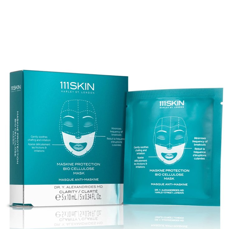 Anti-Blemish Bio Cellulose Facial Mask 111Skin 5x23ml