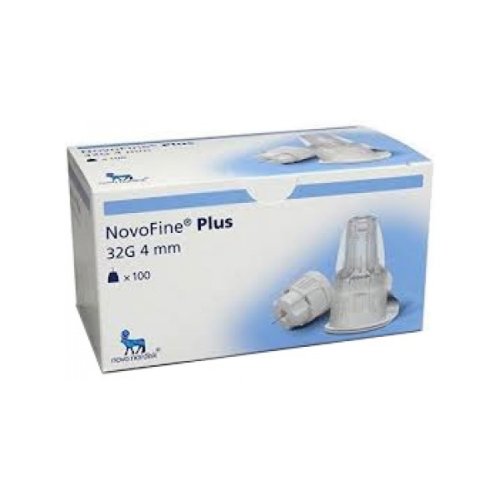 Igła insulinowa NovoFine Plus 32g*4 mm, 7 sztuk - Igły do penów, insuliny,  strzykawek, iniekcji - Sprzęt medyczny i rehabilitacyjny - Serwis  Internetowy Świat Leku