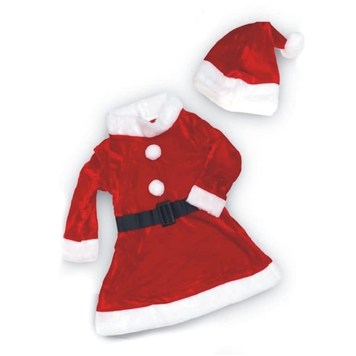 Santa Claus chenille dress