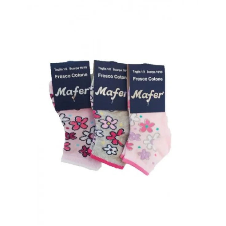 Set 3pcs fresh cotton socks for girl ma