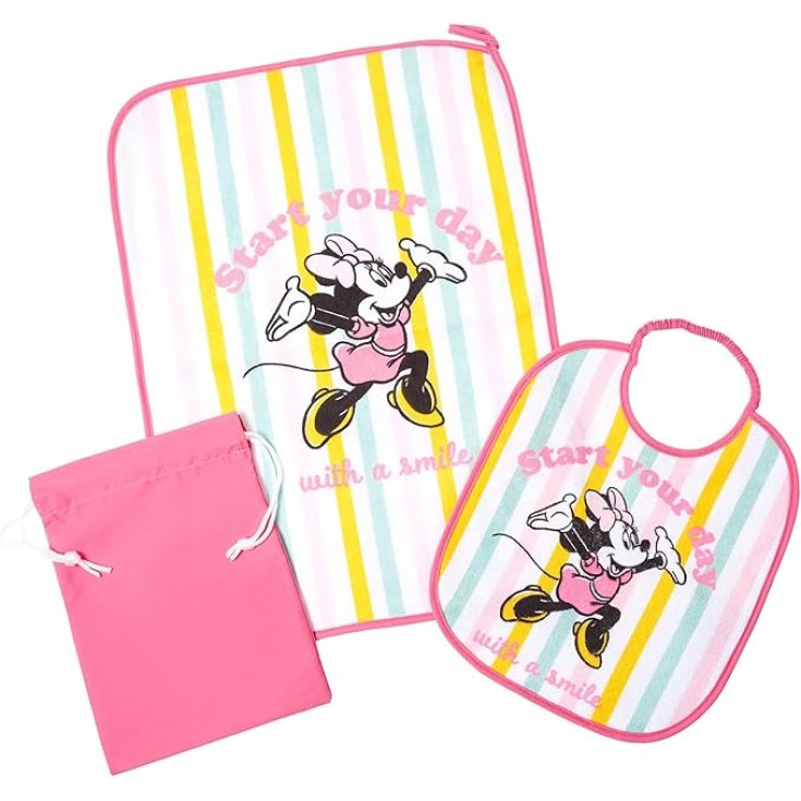 Kindergarten set 3pcs bib bib + tablecloth