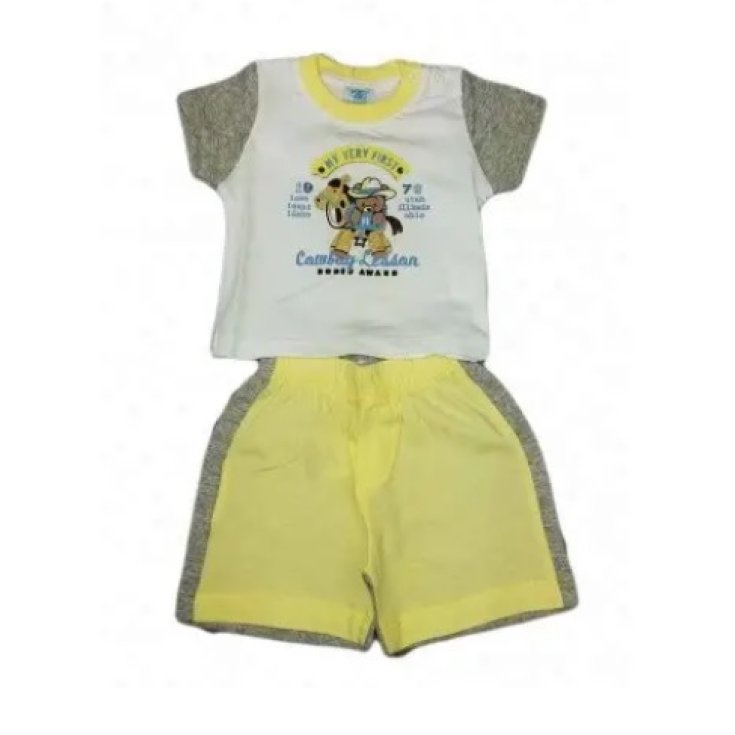 2pcs set T-shirt and cotton shorts
