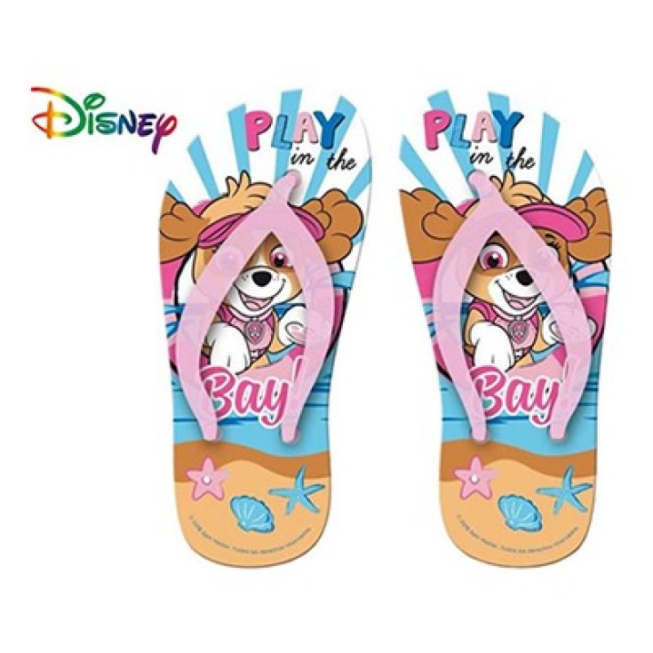 girl's flip flops paw patrol Tg. 26/27