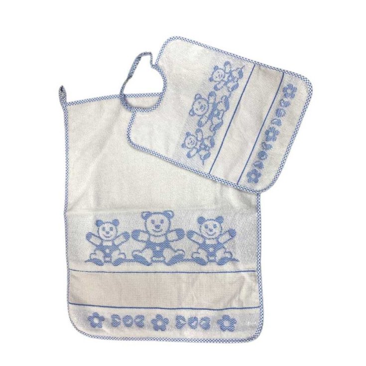 2pcs bib bib set + placemat