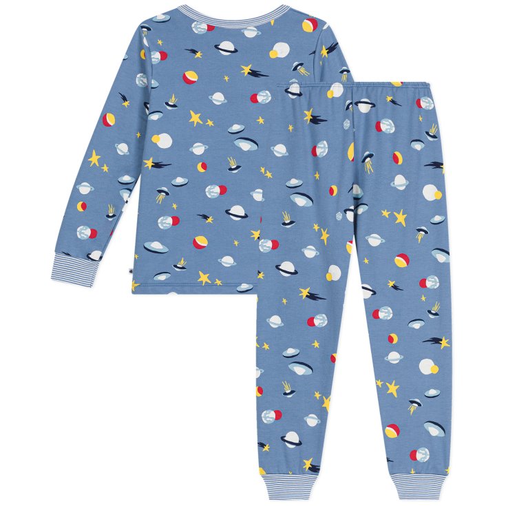 Knitted pajamas, t-shirt and trousers for children