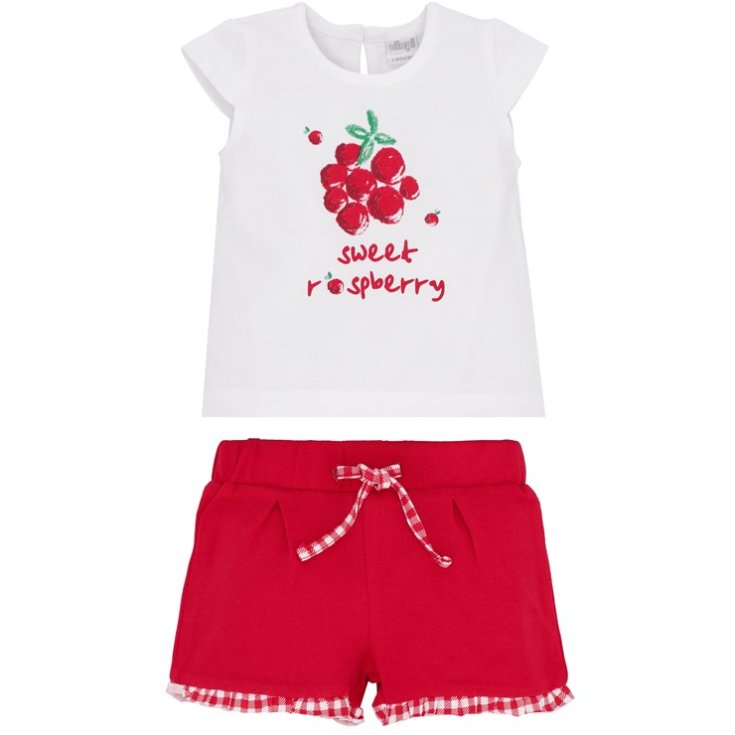 Complete 2pcs ellepi white red 9 m