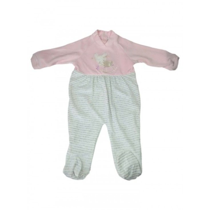 Ellep baby girl chenille onesie