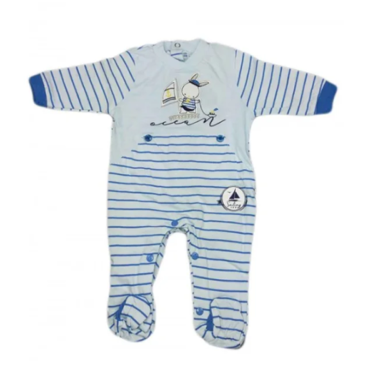 Ellep baby boy chenille onesie