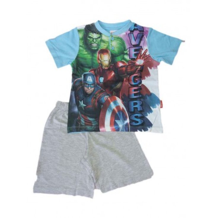 Pajamas jersey t-shirt shorts bi