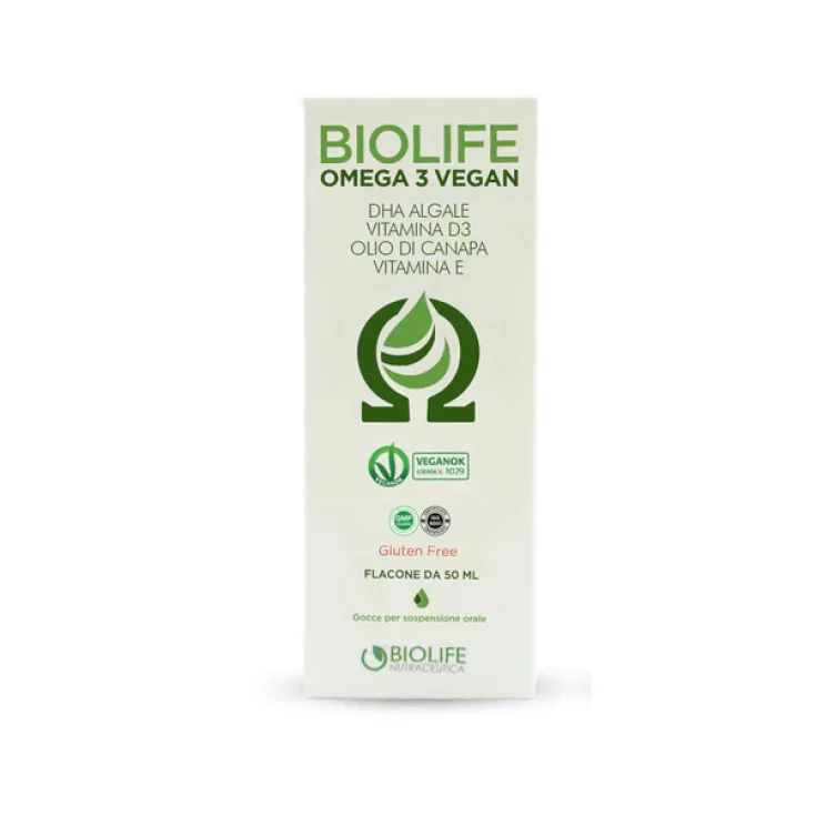 BIOLIFE OMEGA 3 VEGAN 50ML