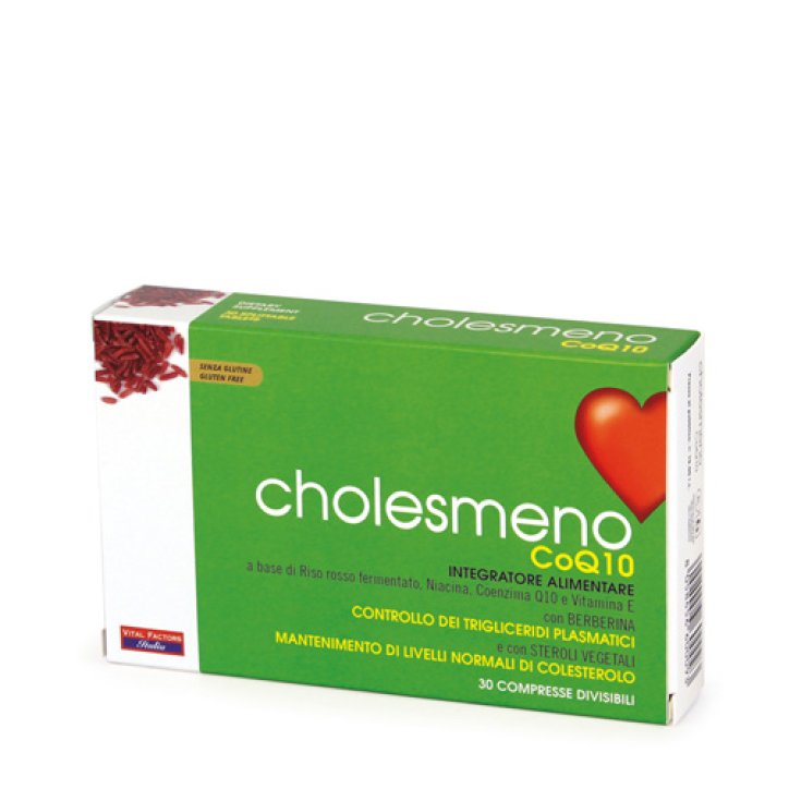 CholesMeno CoQ10 Vital Factors 30 Tablets